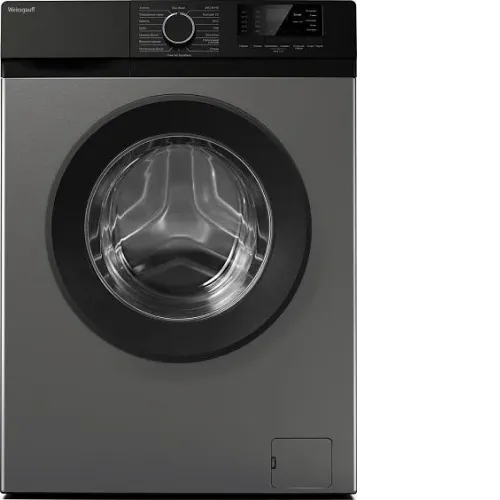 Стиральная машина WEISSGAUFF WM 45127 DC Inverter Steam Grey