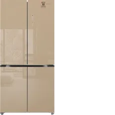 Холодильник WEISSGAUFF WCD 510 Built-in Inverter NoFrost Сhampagne Glass Холодильник WEISSGAUFF WCD 510 Built-in Inverter NoFrost Сhampagne Glass