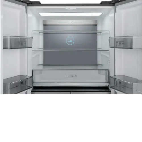 Холодильник WEISSGAUFF WCD 590 NoFrost Inverter Premium EcoFresh Inox Glass