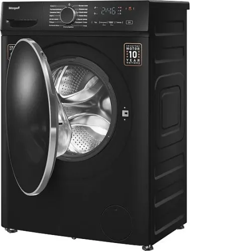 Стиральная машина WEISSGAUFF WM 4627 Touch Inverter Steam Black