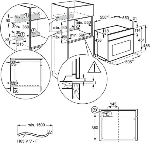 Духовой шкаф ELECTROLUX LVL8E09Z