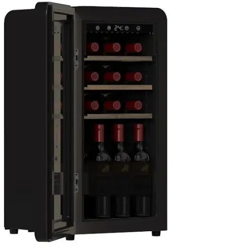 Винный шкаф TESLER CWC-188 BLACK LD