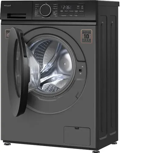 Стиральная машина WEISSGAUFF WM 44127 Inverter Steam Grey