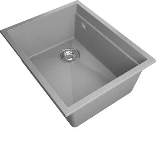 Кухонная мойка RIVELATO LINO 554-L grigio metallizz