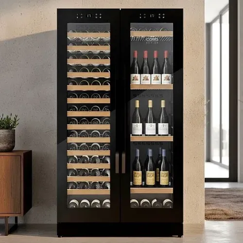 Винный шкаф CASO WineChef Duo 122 Black