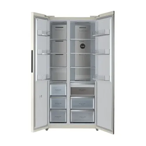Холодильник TESLER RSD-537BI MARBLE BEIGE