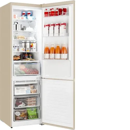 Холодильник WEISSGAUFF WRK 2010 D Inverter NoFrost Beige Soft Close