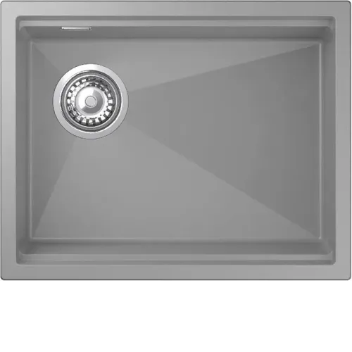 Кухонная мойка RIVELATO LINO 554-L grigio metallizz
