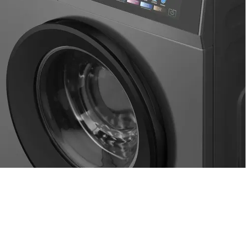 Стиральная машина WEISSGAUFF WM 39107 Full Touch Inverter Steam Grey