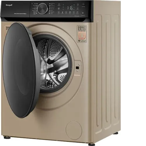 Стиральная машина WEISSGAUFF WM 59411 Direct Drive Inverter Steam Champagne