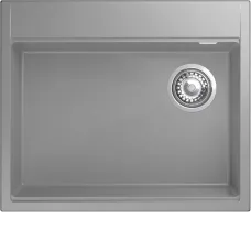 Кухонная мойка RIVELATO TESORO 605-R grigio metallizz