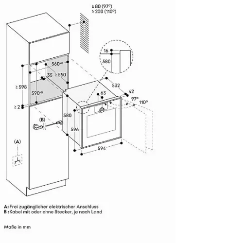 Духовой шкаф GAGGENAU GO451120