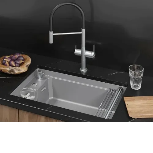 Кухонная мойка GRANULA 7309RU алюминиум