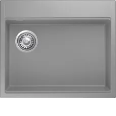 Кухонная мойка RIVELATO TESORO 605-L grigio metallizz