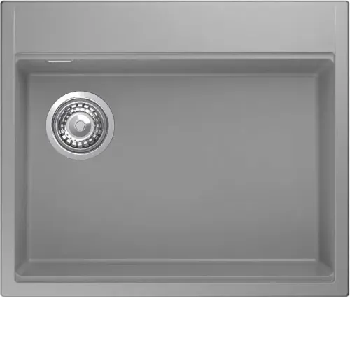 Кухонная мойка RIVELATO TESORO 605-L grigio metallizz