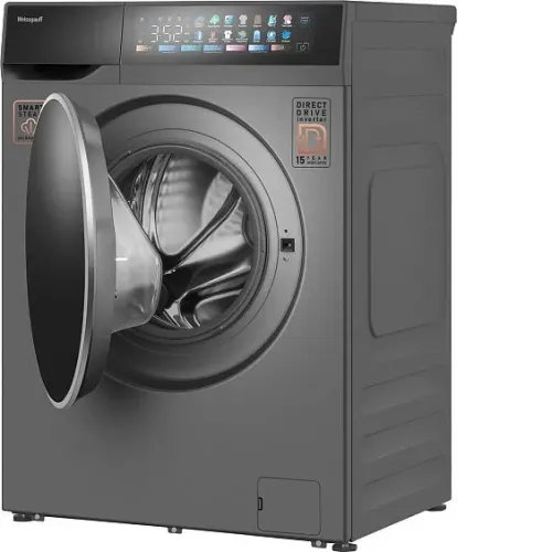 Стиральная машина WEISSGAUFF WM 995 Direct Drive Touch Inverter Steam Grey