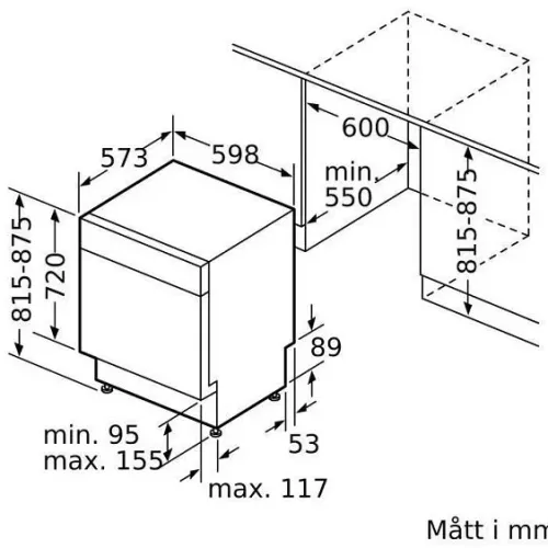 Посудомоечная машина BOSCH SMP6ZCS80S