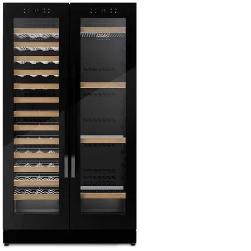 Винный шкаф CASO WineChef Duo 122 Black