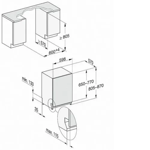 Посудомоечная машина MIELE G 5260 SCVi