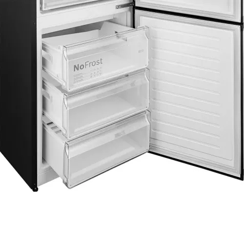 Холодильник WEISSGAUFF WRK 2010 D Inverter NoFrost Black