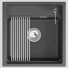 Кухонная мойка GRANULA KS-5002i черный