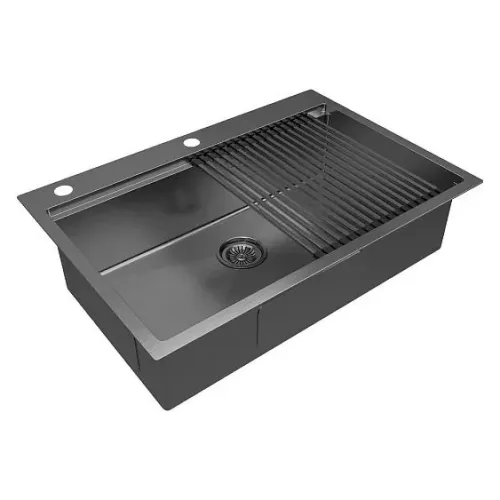 Кухонная мойка PAULMARK KRONER-PRO PM707551-GM