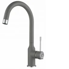 Смеситель RIVELATO Garda grigio metallizzato cromo