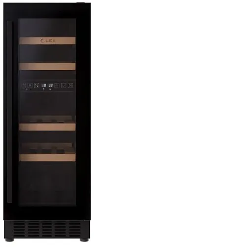 Винный шкаф LEX LWD3017BL dual zone