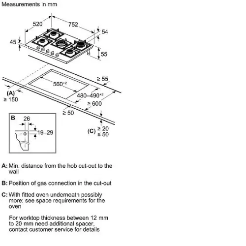 Варочная поверхность BOSCH PPQ7A6I40