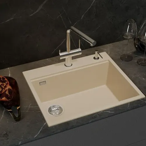 Кухонная мойка RIVELATO TESORO 605-L beige scuro
