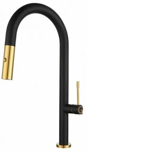 Смеситель RIVELATO Asti nero oro