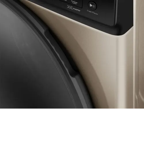 Стиральная машина WEISSGAUFF WM 59411 Direct Drive Inverter Steam Champagne
