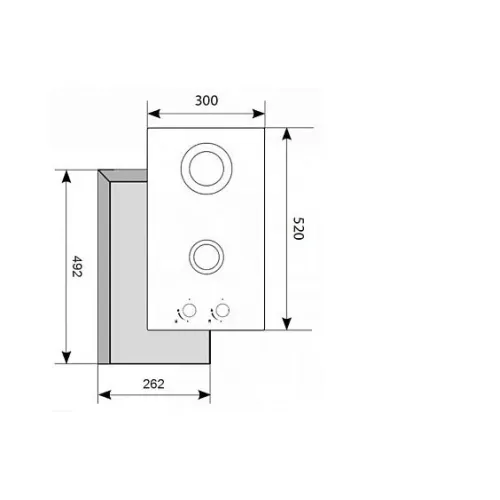 Варочная поверхность AKPO PGA 302 FGC2 BL
