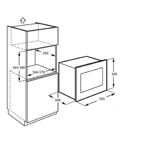 Микроволновая печь KUPPERSBERG HMF 627 B