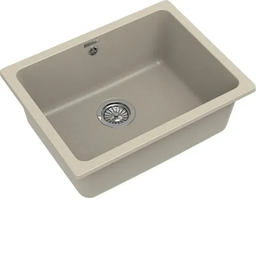 Кухонная мойка RIVELATO BERKANA 50 beige scuro