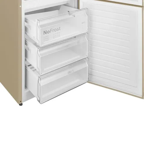 Холодильник WEISSGAUFF WRK 2010 D Inverter NoFrost Beige
