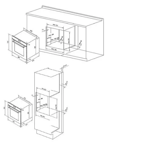 Духовой шкаф KUPPERSBERG HO 620 BL