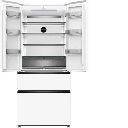 Холодильник WEISSGAUFF WFD 450 Built-in Inverter NoFrost White Glass