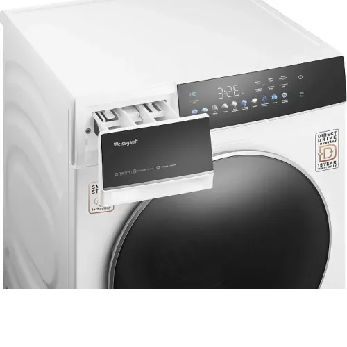 Стиральная машина WEISSGAUFF WM 62210 Direct Drive Touch Inverter Steam