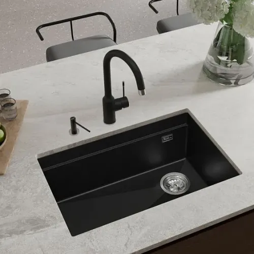 Кухонная мойка RIVELATO LINO 654-R nero