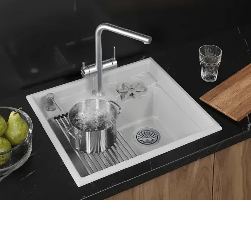 Кухонная мойка GRANULA 5807R арктик