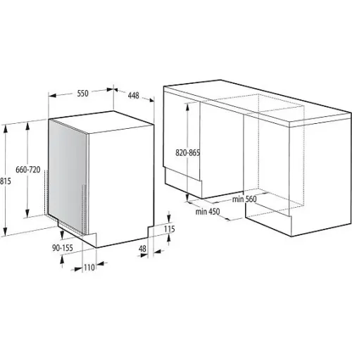 Посудомоечная машина GORENJE GV573C11