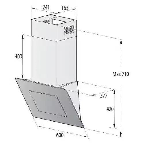 Вытяжка GORENJE WHI626E7B