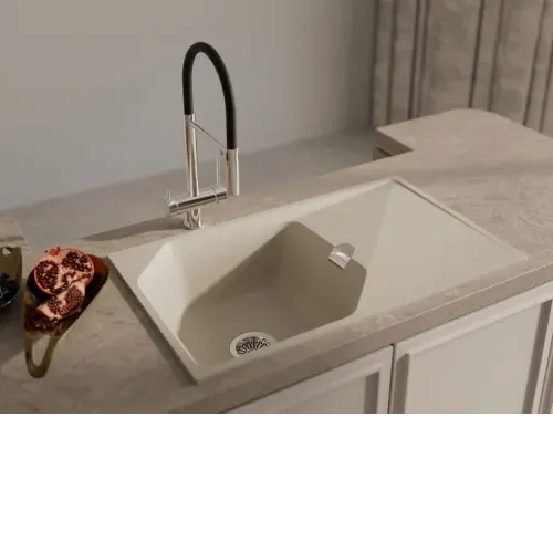 Кухонная мойка RIVELATO LOCUS 85 beige scuro