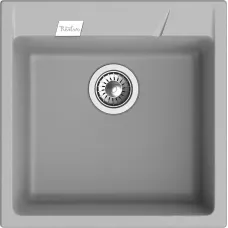Кухонная мойка RIVELATO RAUM 50 grigio metallizzato
