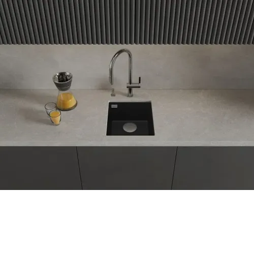 Кухонная мойка RIVELATO STRIA 4134 Nero profondo