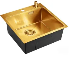 Кухонная мойка EMAR EMB-117A PVD Nano Golden