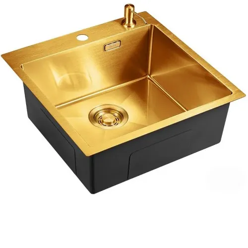 Кухонная мойка EMAR EMB-117A PVD Nano Golden