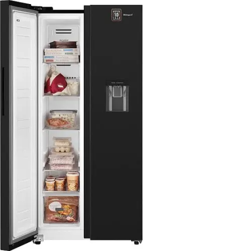 Холодильник WEISSGAUFF WSBS 600 B NoFrost Inverter Water Dispenser