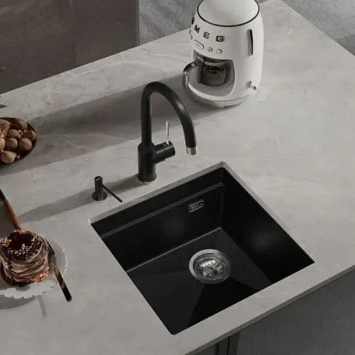 Кухонная мойка RIVELATO LINO 454-R nero